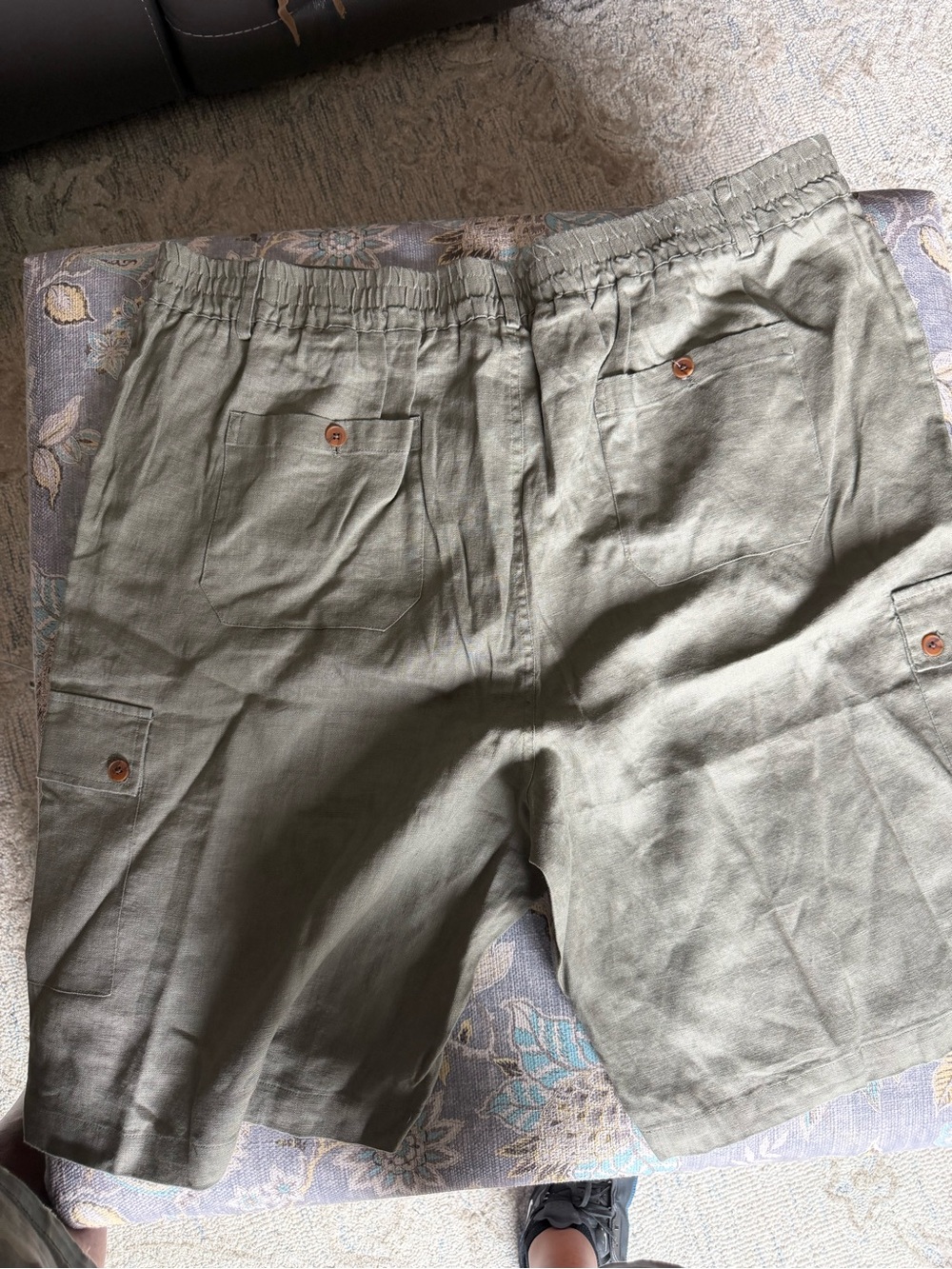 Westport Men's Olive Cargo Shorts